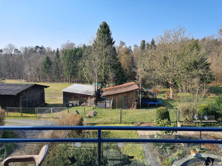 Вилла Gemutliches Gastehaus In Ruhiger Waldlage Бюдинген Экстерьер фото